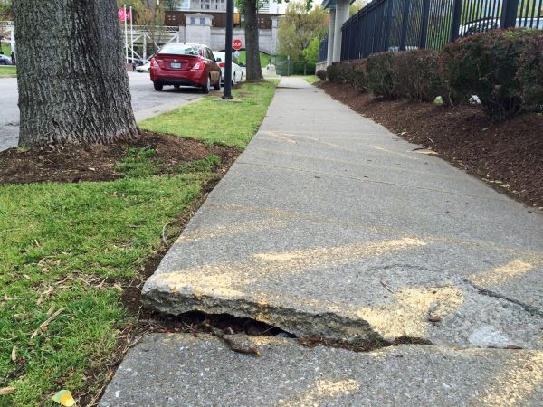 Cement Sidewalk Repair in Tallahassee