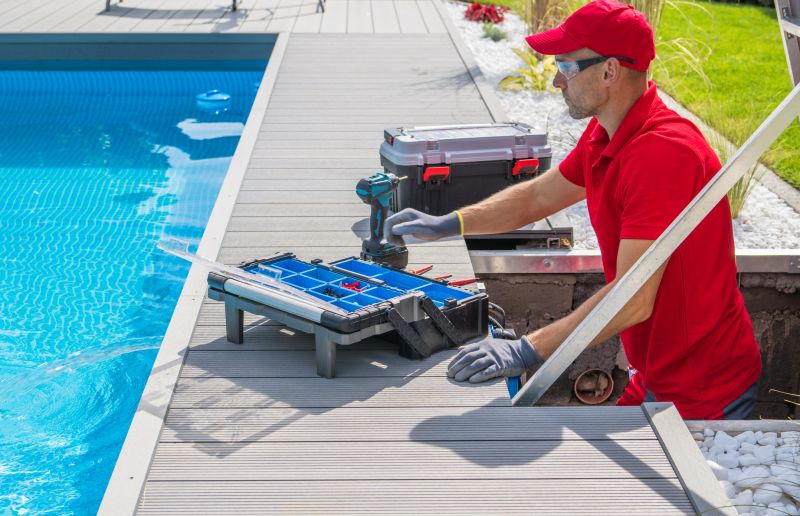 Pool Deck Fixing