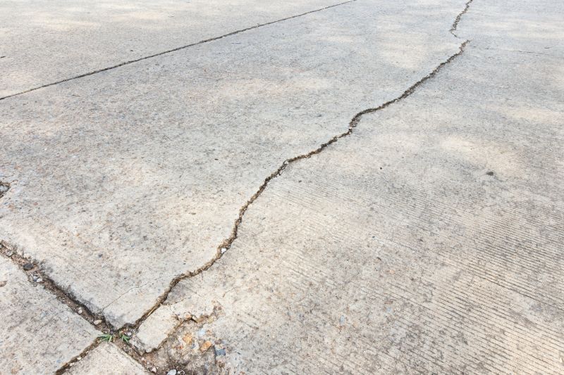 Cracked Concrete Surface